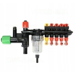 5 sekcijų skirstytuvas, Biard tipo