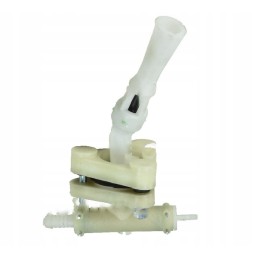 Baltas hidraulinis maišytuvas, 3 varžtų tvirtinimas