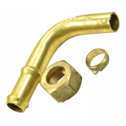 Visa žalvarinė alkūnė, skersmuo 19 mm, purkštuvas 4