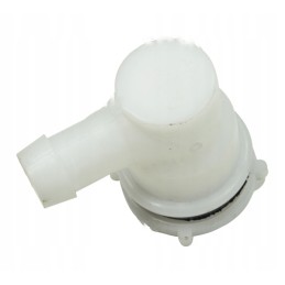 Perpildymo alkūnė fi 25mm, balta, purkštuvas 402