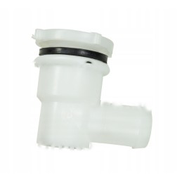 Perpildymo alkūnė fi 32mm, balta, purkštuvas 4027