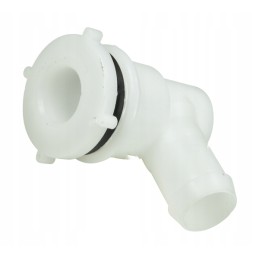 Perpildymo alkūnė fi 32mm, balta, purkštuvas 4027