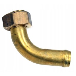 Visa žalvarinė alkūnė, skersmuo 25 mm, purkštuvas 4