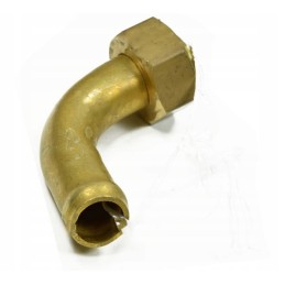 Visa žalvarinė alkūnė, skersmuo 25 mm, purkštuvas 4