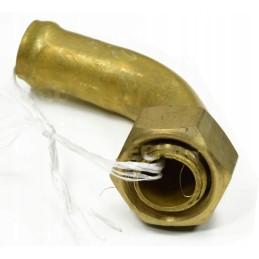 Visa žalvarinė alkūnė, skersmuo 25 mm, purkštuvas 4