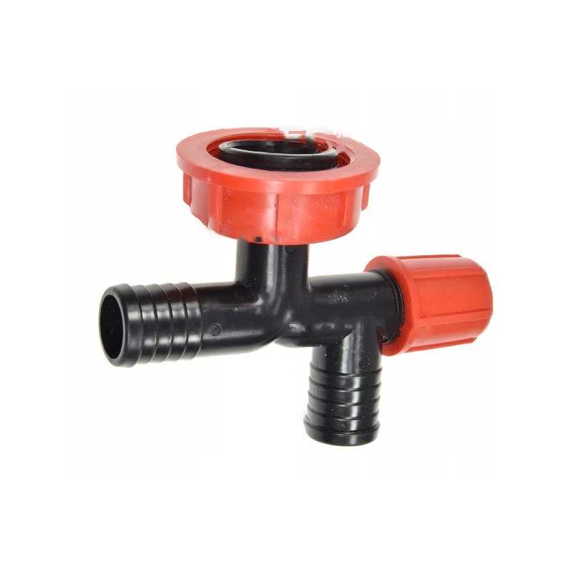 Išleidimo alkūnė fi 25mm, montuojama ant įsiurbimo filtro