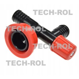 Išleidimo alkūnė fi 25mm, montuojama ant įsiurbimo filtro