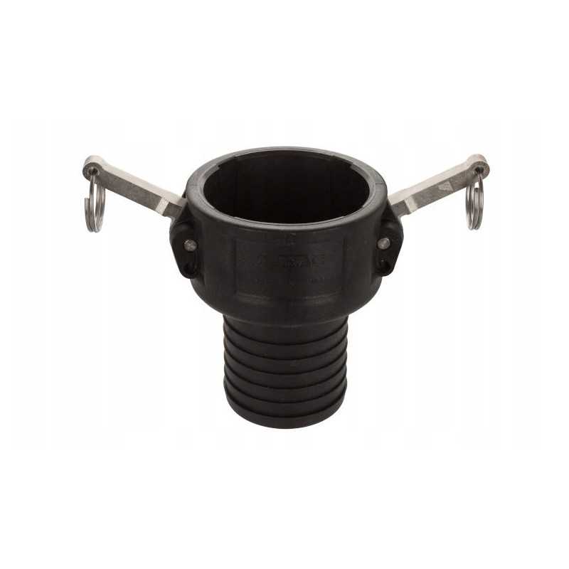 Camlock tipo c pp arag lizdas žarnai 3 75mm