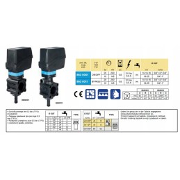 Sekcijinis solenoidinis vožtuvas 863 serija su kompensacija