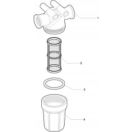 Slėgio filtras 55 l 1 2