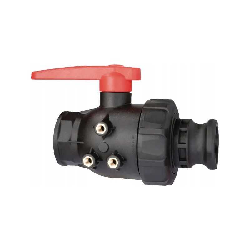 2 2 krypčių rutulinis vožtuvas