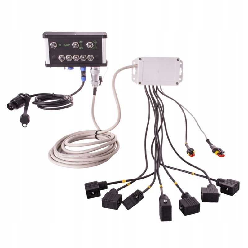 Elsor lauko purkštuvo vožtuvo valdiklis