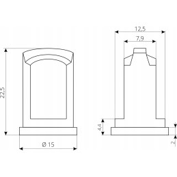 MMAT KR5 05 antgalis, 5 skylių RSM purkštuvas