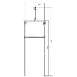 RSM išpilstymo žarna tipo rau purkštuvas