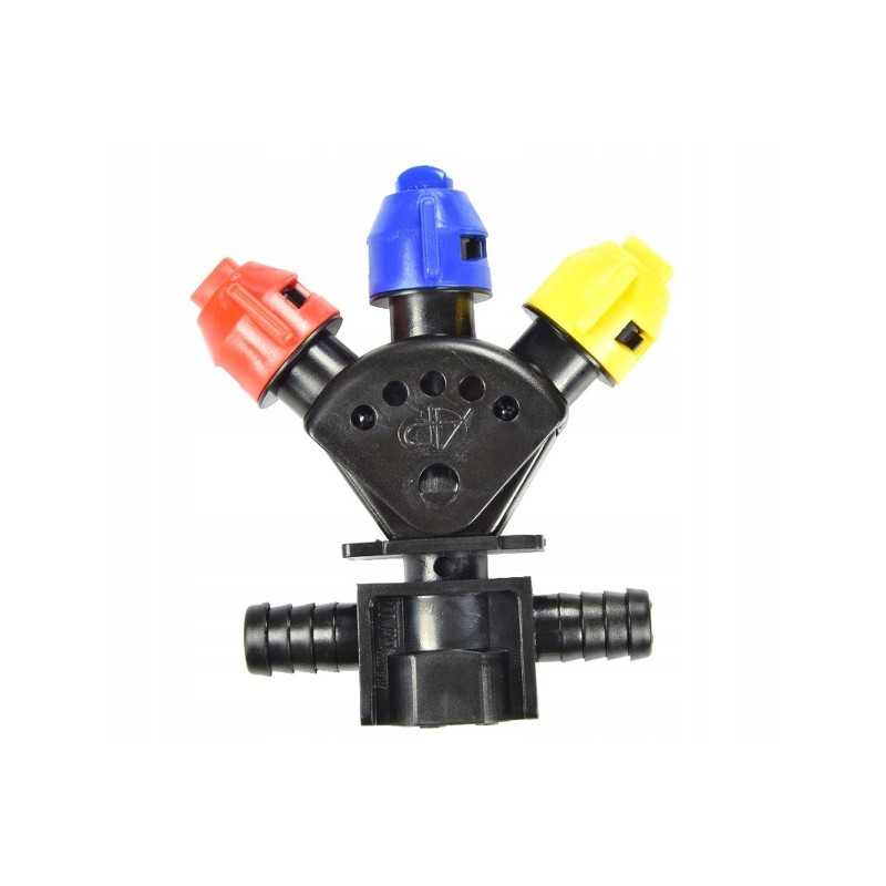 Praleidžiama sūpynės galvutė be sraigtinio purkštuvo