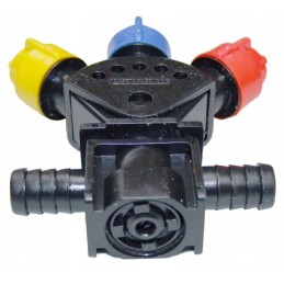 Praleidžiama sūpynės galvutė be sraigtinio purkštuvo