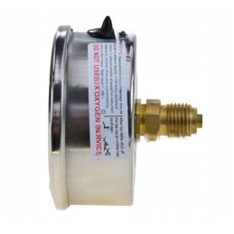 Glicerino manometras 0 10 bar fi 63 mm tvirtinimas