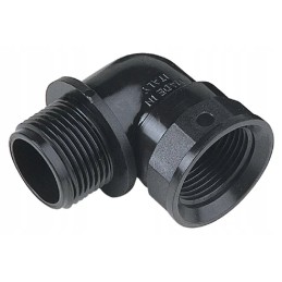 Alkūninis 90 vidinis sriegis vidinis sriegis su žiedais