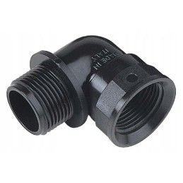 Alkūninis 90 vidinis sriegis vidinis sriegis su žiedais