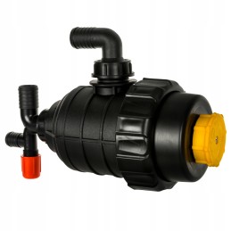 Siurbimo filtras su 32 mm alkūniniu atjungimo vožtuvu