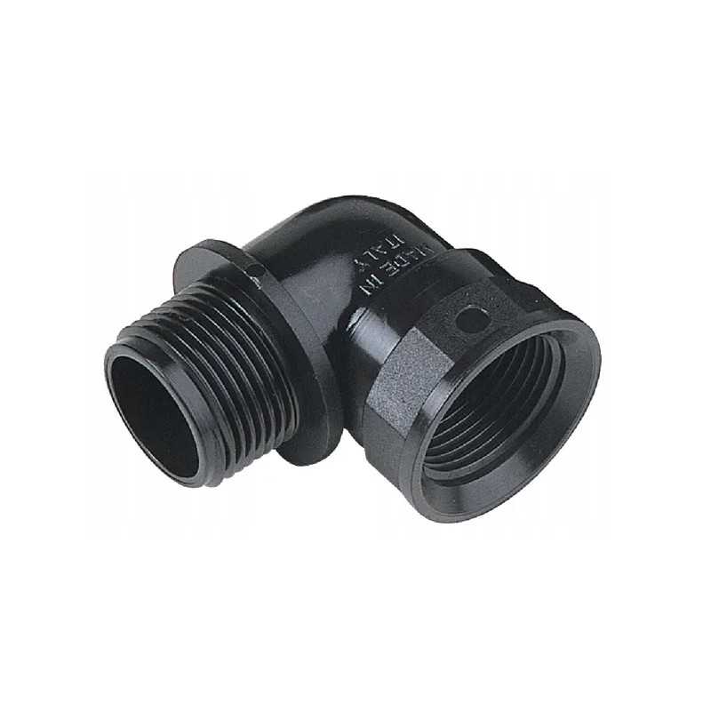 Alkūninis 90 vidinis sriegis vidinis sriegis su žiedais