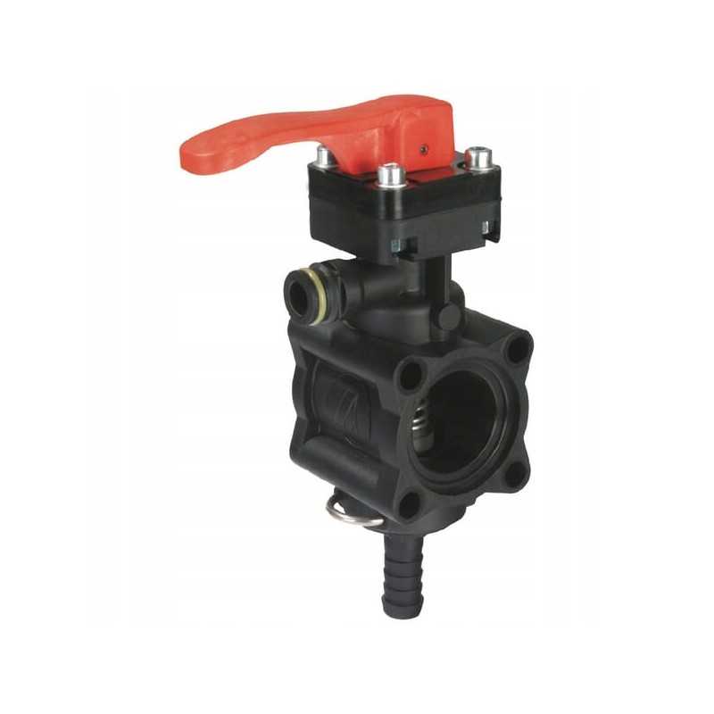 Rankinio valdymo vožtuvo sekcija su kompensacija c