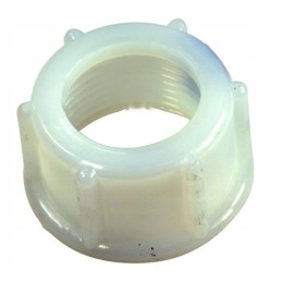 Veržlė antgaliui tvirtinti, skersmuo 32mm, balta