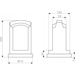 Purškimo antgalis kr 5 rsm purkštuvas dydis 03 mm mat