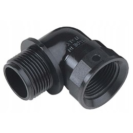 Alkūninis 90 vidinis sriegis vidinis sriegis su žiedais