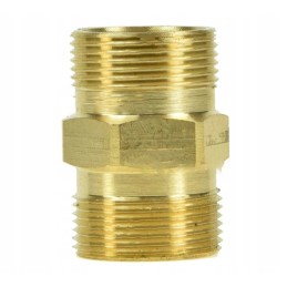 Žalvarinis kolektoriaus antgalis jungtims, skersmuo 19 mm