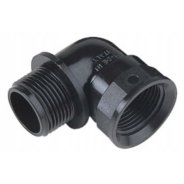 Alkūninis 90 vidinis sriegis vidinis sriegis su žiedais