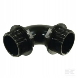 Alkūnė 90 išorinio sriegio išorinis sriegis su žiedais