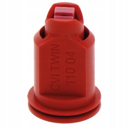 110 laipsnių dvigubas purkštukas, raudonas gintaras