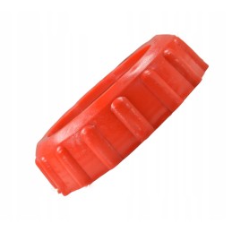 Apatinis siurbimo filtro dangtelis, raudonas purškalas