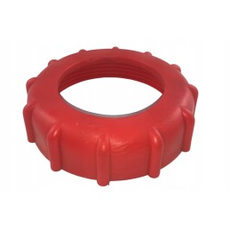 Apatinis siurbimo filtro dangtelis, raudonas purškalas