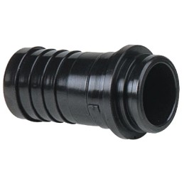 Tiesi žarnos jungtis žiedinei veržlei