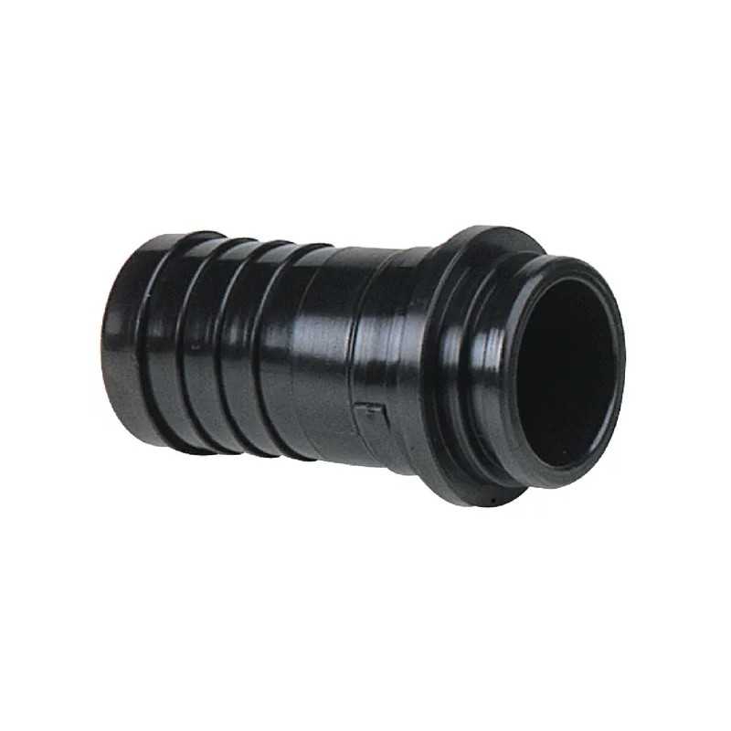 Tiesi žarnos jungtis žiedinei veržlei