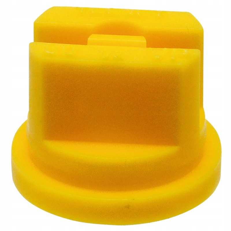 Purškimo antgalis plokščia srove 80 laipsnių geltona
