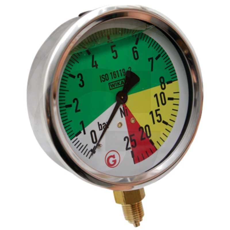 Augalų apsaugos manometras, apatinė jungtis 1 4