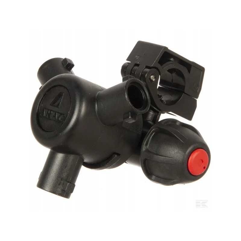 Trigubas purkštuvo korpusas 1 ar. vamzdžiui