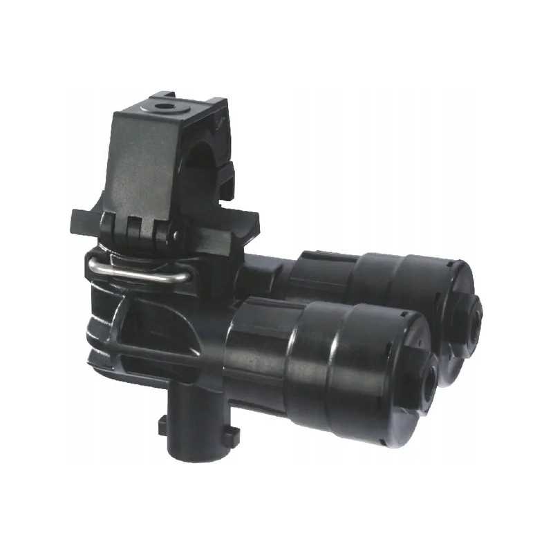 Dvigubas purkštuvo korpusas 25 mm