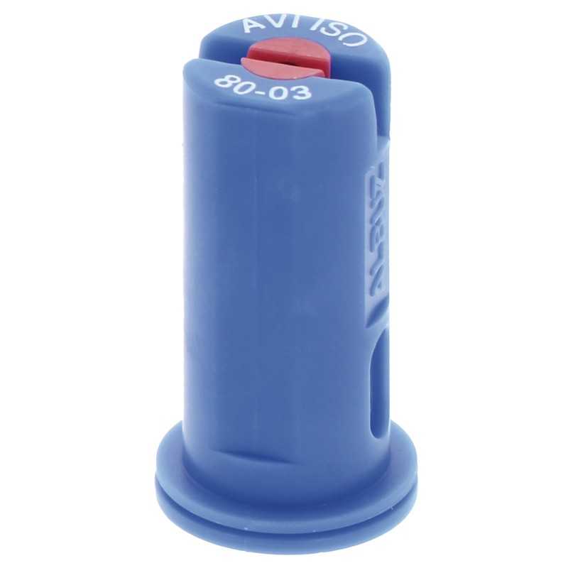 Plokščias purškimo antgalis 80, mėlynas albuzinis