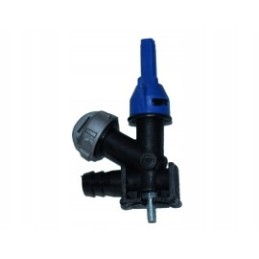 Purkštuvo korpusas su ežektoriniu antgaliu purkštuvui