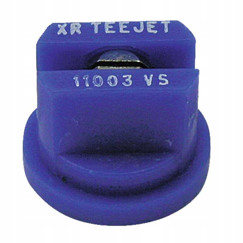 Purkštuvas su 110 laipsnių mėlynu plokščiu purkštuku