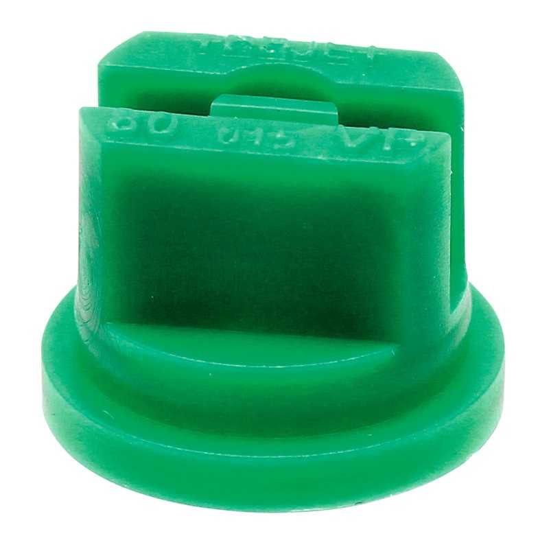 Purškimo antgalis plokščia srove 80 laipsnių žalia