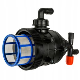 Siurbimo filtras su 25 mm alkūniniu uždarymo vožtuvu