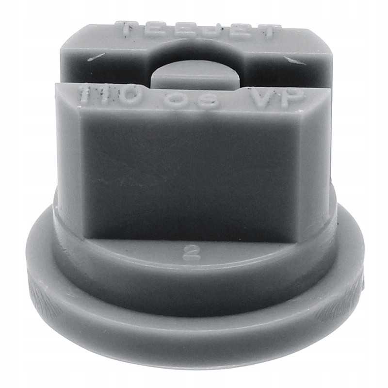 Purškimo antgalis, 110 laipsnių plokščia srovė, pilka