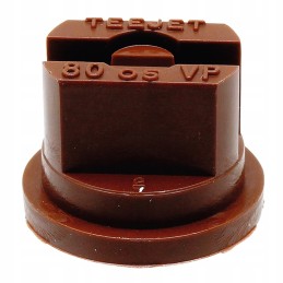 Purškimo antgalis, 80 laipsnių rudas, plokščio purškimo antgalis