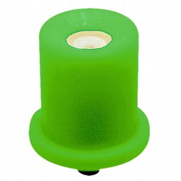 Purkštuvo kūginis antgalis 80 laipsnių, žalias Lechler