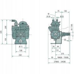 Diafragminis stūmoklinis siurblys ar 70 bp c 74 1 l min 2